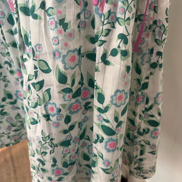 Kenzie Girl NWT Floral Pleated Summer Skirt Ribbon SZ 13 NWT - Picture 3 of 9